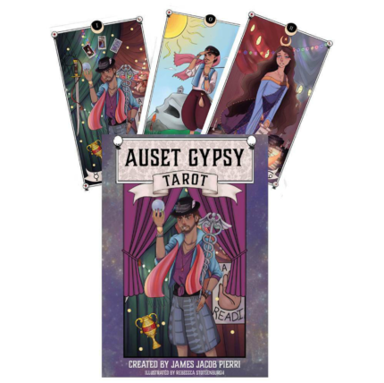 Auset Gypsy Tarot kortos Schiffer Publishing