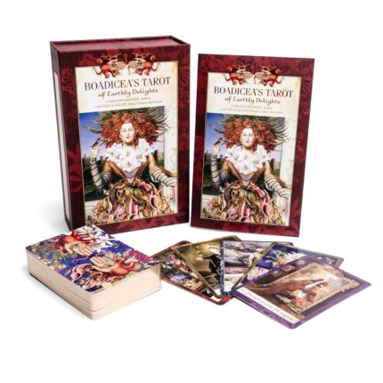 Boadicea's Tarot of Earthly Delights kortos Schiffer Publishing