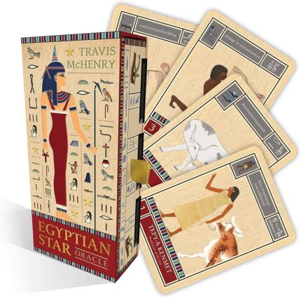 Egyptian Star Oracle kortos Rockpool Publishing