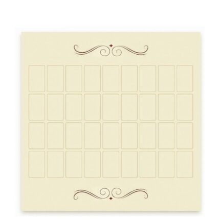 Grand Tableau Lenormand kilimėlis taro kortoms Lo Scarabeo