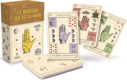 Grimaud - Le Nouveau Jeu de la Main Orakulo kortos prancūzų kalba Grimaud Cartomancie