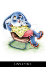 Inner Child Oracle kortos Blue Angel - Image 3