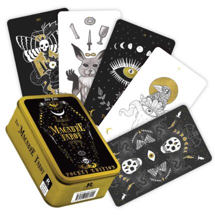 Macabre Taro kortos kišeninis leidimas metalinėje dėžutėje Rockpool Publishing