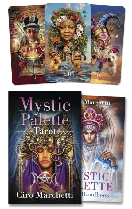 Mystic Palette Taro rinkinys Kortos Llewellyn