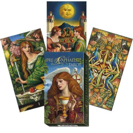 Pre-Raphaelite Taro kortos Lo Scarabeo