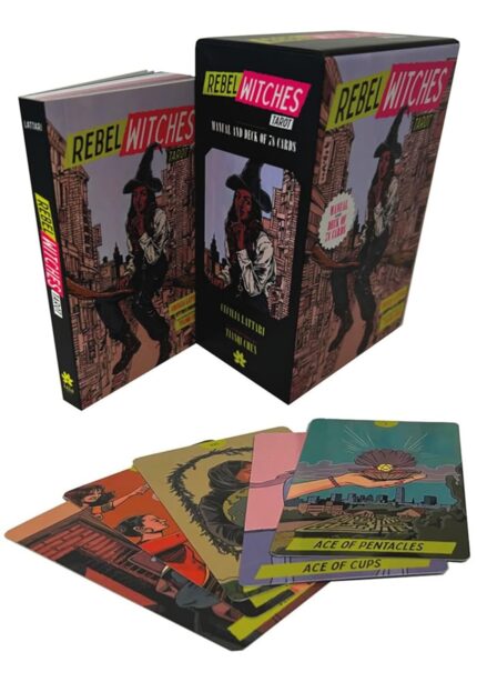 Rebel Witches Tarot kortos Dover Publications