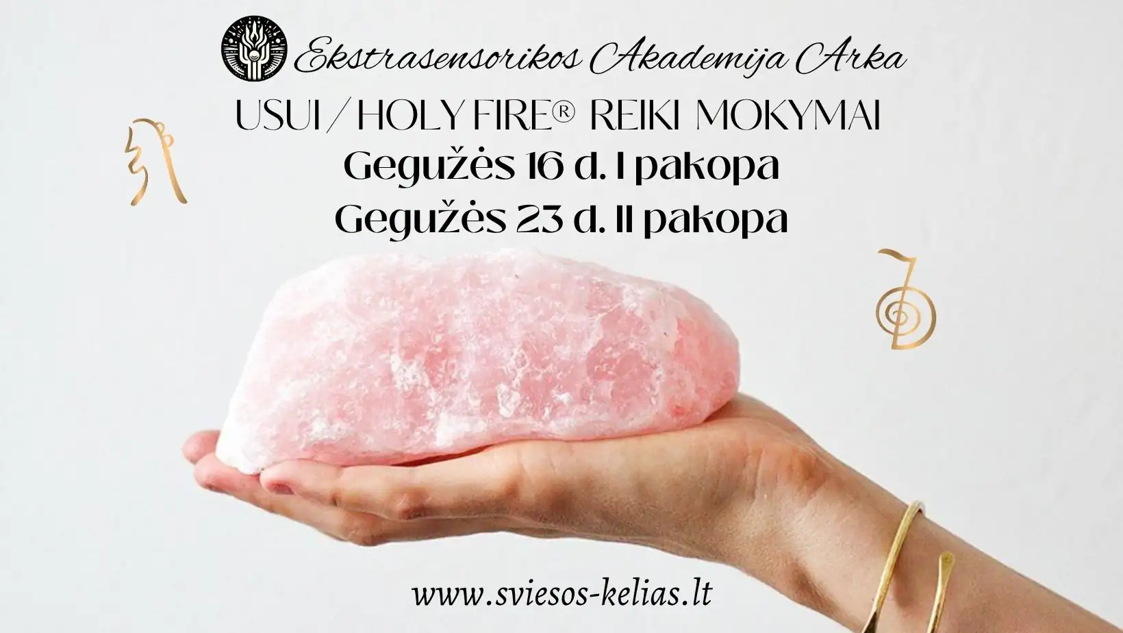 Usui / Holy Fire® Reiki mokymai