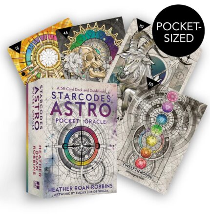 Starcodes Astro Pocket Oracle kišeninės orakulo kortos Hay House