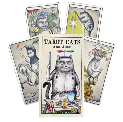 Tarot Cats kortos Fournier