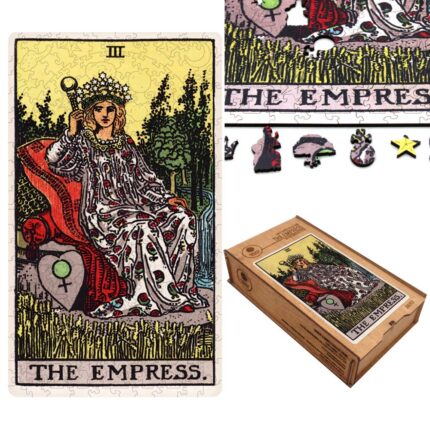 Tarot: The Empress (Rider-Waite) Dėlionė Iš Medžio (250 detalių) Fantasy Puzzles