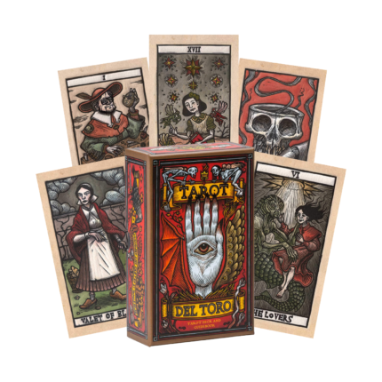 Tarot del Toro kortos ir vadovas Insight Editions