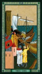 The Byzantine Tarot kortos ir knyga Schiffer Publishing - Image 4