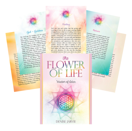The Flower of Life Oracle kortos Blue Angel
