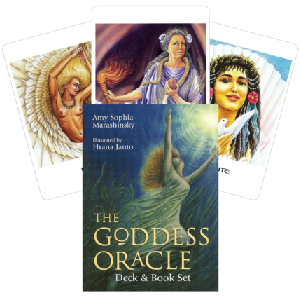 The Goddess Oracle kortų ir knygos rinkinys US Games Systems