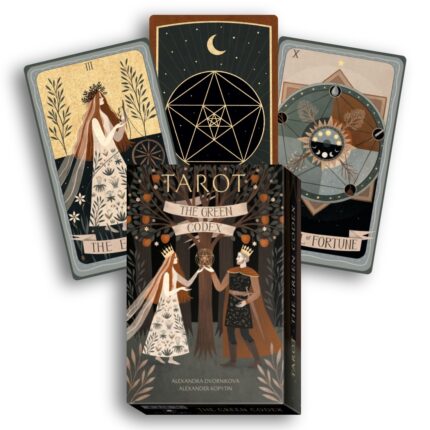 The Green Codex Tarot kortų ir knygos rinkinys Lo Scarabeo