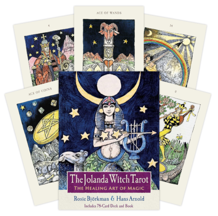 The Jolanda Witch Taro kortos Findhorn Press