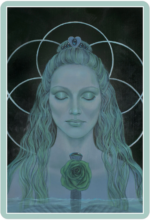 Through the Eyes of the Soul Oracle kortos Blue Angel - Image 2
