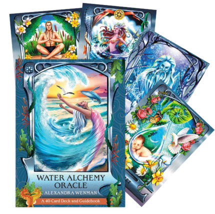 Water Alchemy Oracle kortos Findhorn Press