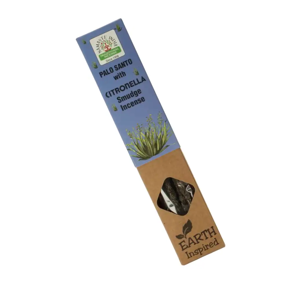 Namaste India Earth Palo Santo with Citronella smilkalai (1)_C Namaste India Earth Palo Santo with Citronella smilkalai