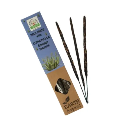 Namaste India Earth Palo Santo with Citronella smilkalai