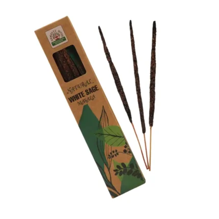 Namaste India Natural White sage smilkalų lazdelės