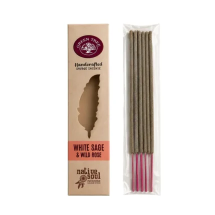 Native Soul White Sage & Wild Rose smilkalų lazdelės