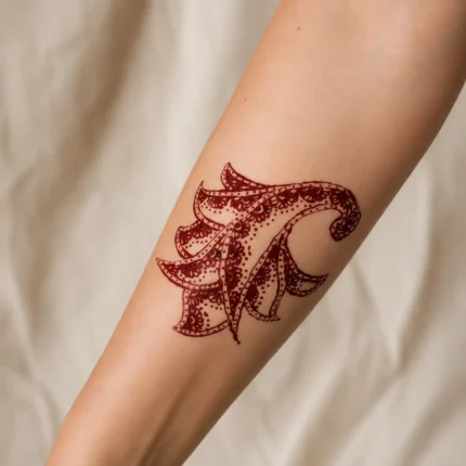Golecha Henna (Chna) - Maroon dažai laikinoms tatuiruotėms