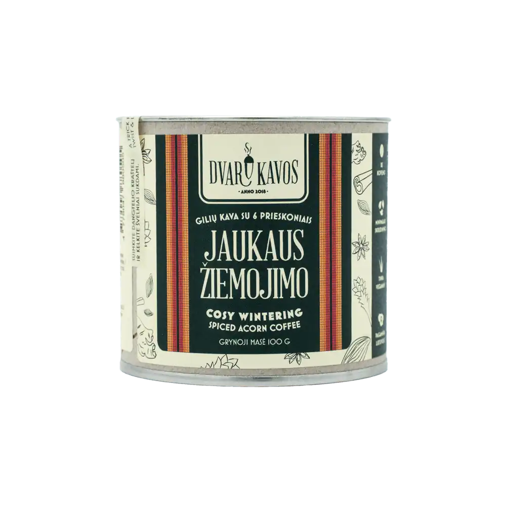 Gilių kava su prieskoniais - Jaukaus žiemojimo 00001_C Gilių kava su prieskoniais - Jaukaus žiemojimo
