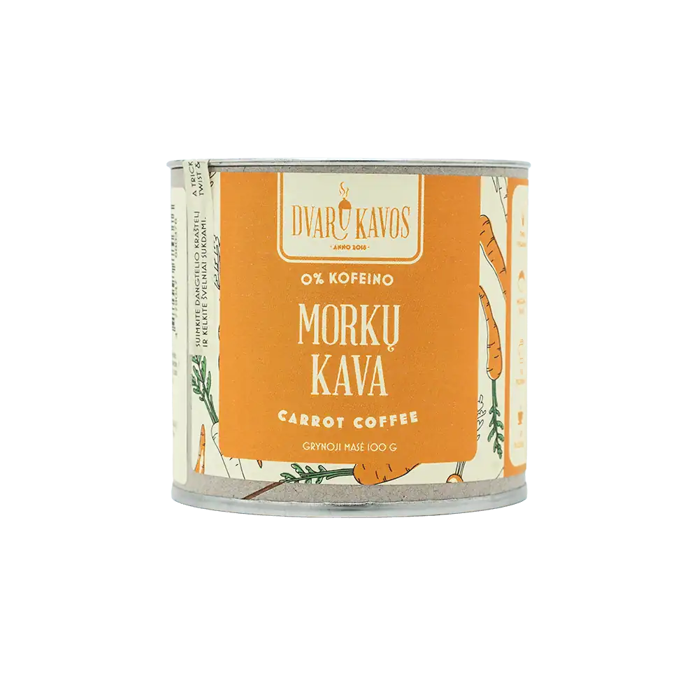 Morkų kava 100 g.