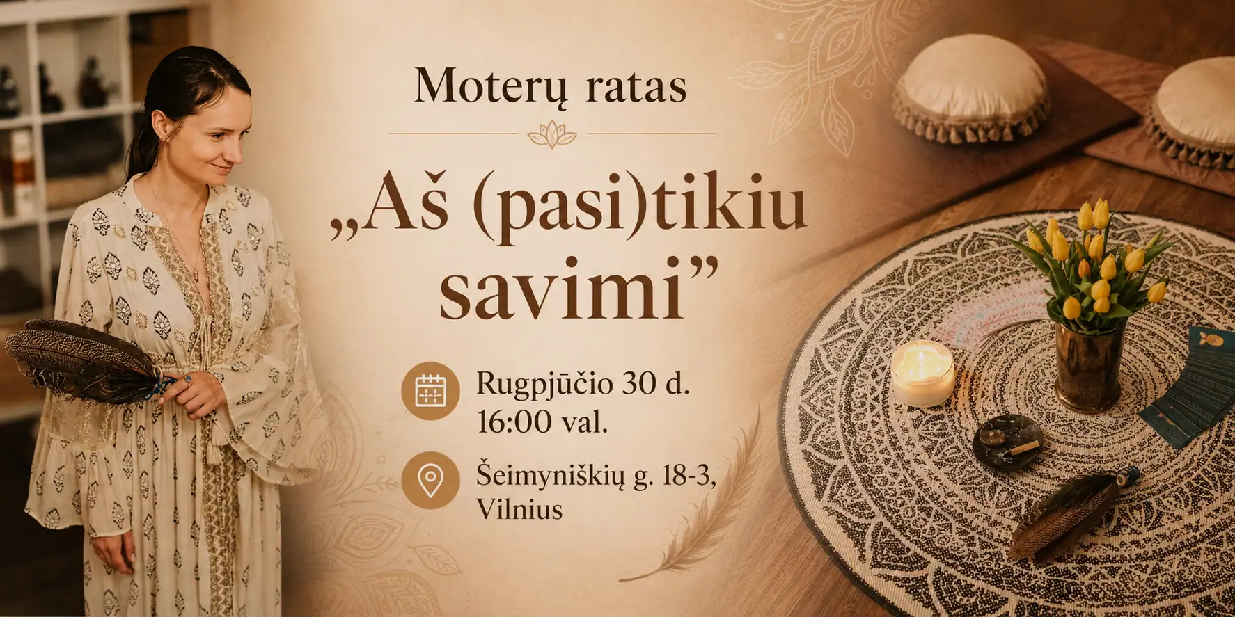 Moterų ratas - aš pasitikiu savimi