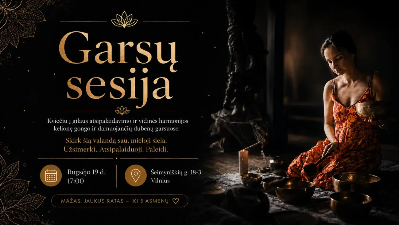 Garsų sesija 09.19 17:00